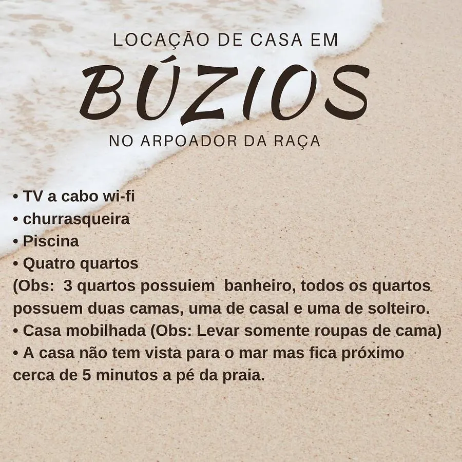 Locacao De Casa Em Buzios No Arpoador Da Raca Villa Armacao dos Buzios